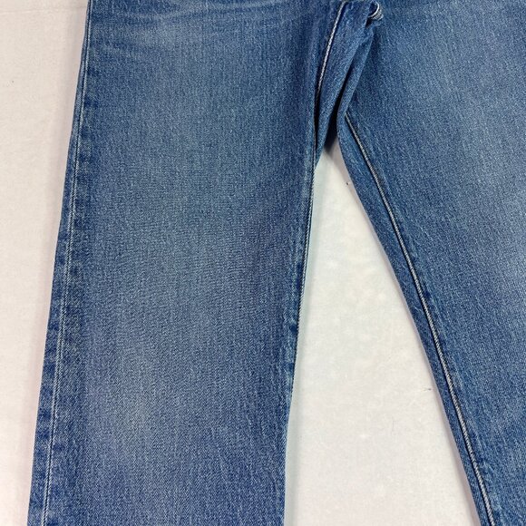 Levi's Jeans Women's 31x29* 501 Mid Rise Customized Tapered Blue Faded Denim - Picture 5 of 16